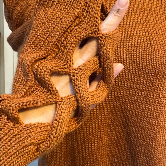 Rust Orange Sweater - Picture 4 of 10